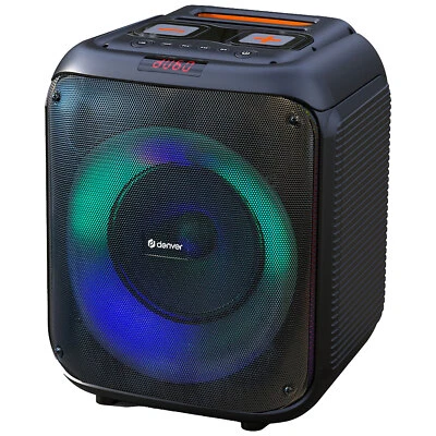 Denver BPS-250 Bluetooth Party Lautsprecher Box 400W Schwarz "Gratis Versand"