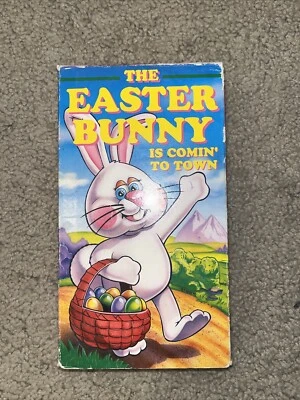 The Easter Bunny is Comin' to Town VHS 1991 Release Fred Astaire - Image 1 of 3