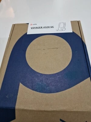 Poly - Voyager 4320 UC Wireless Headset with Boom Mic - Image 1 of 4