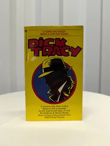 Dick Tracy by Max Allan Collins Vintage Movie Pulp Serial Novelization Paperback - Picture 1 of 4