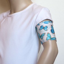 Dia-Band DiaNika - Schmetterl, Sensor Schutz Armband Freestyle Libre & Medtronic