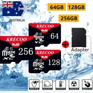 Micro SD Card 1TB 128GB 256GB SDXC A1 Class 10 TF Card Mobile Phone Tablet Lot - Picture 1 of 17