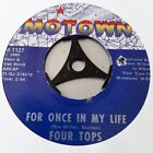 Four Tops   - For Once In My Life -   USA  MOTOWN  -    60's Soul     (  N M   )