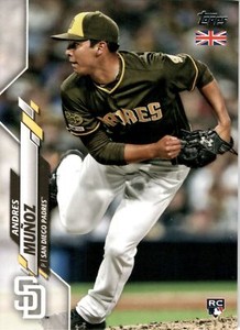 2020 Topps UK Edition #4 Andres Munoz Great!