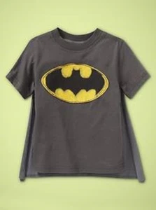 Neu mit Etikett GAP Junk Food geflügelter Superheld Batman Cape T-Shirt Kleinkind Jungen 2T - Bild 1 von 2