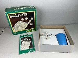 Vintage Roll Poker Game By Hoyle 1980 HTF - Picture 1 of 14