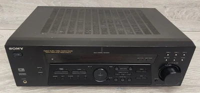 Sony STR-DE485 FM Stereo FM AM Reciever Home Theater AV Tested Working READ - Image 1 of 4