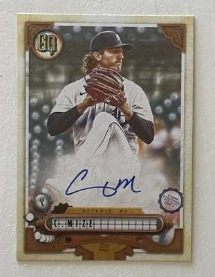 2022 Topps Gypsy Queen #GQA-CMI Casey Mize Autographs /25 AUTO 🔥 - Image 1 of 2