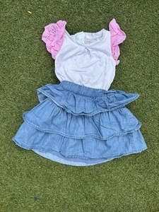 Ted Baker Baby Girls Outfit Aged 0-3 Months - Picture 1 of 5