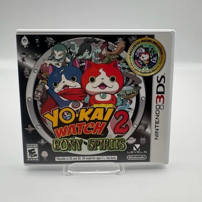 Yo-Kai Watch 2 Bony Spirits Nintendo 3DS CIB Refurbished 1 Year Warranty - Image 1 of 4