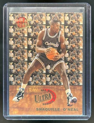 Fleer Ultra Shaquille O'Neal All Rookie Series Rookie RC #7 Magic 1992-93 Foto 1 de 2