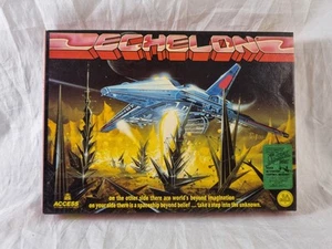 ECHELON COMMODORE 64 / 128 C64 C128 Boxed with keyboard overlay & Map - Picture 1 of 10