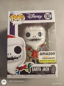 Santa Jack Disney Amazon Exclusive Funko Pop #1383 - Picture 1 of 6