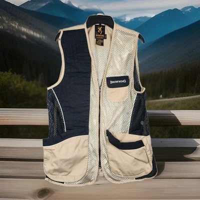 Browning Sporter Mesh Shooting Vest With Reactar G3 Pocket Medium - Image 1 of 4