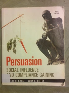 Persuasion: Social Influence and Compliance Gaining, 5e - Bild 1 von 1