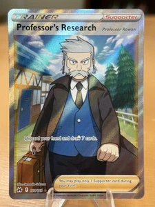 Professor’s Research 150/159 Crown Zenith Full Art Ultra Rare Pokemon TCG - NM - Picture 1 of 2