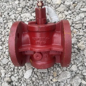 3" Homestead FIG 612 Lubricated  Plug Valve - Picture 1 of 2