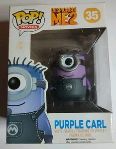 FUNKO POP 🐸 Despicable Me 2 #35 PURPLE CARL VINYL 🐸 FAST POST (D3) - Picture 1 of 14