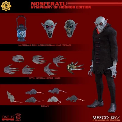 Mezco One: 12 NOSFERATU Silent Screamers Symphony Horror Exclusive - New Sealed - Image 1 of 4