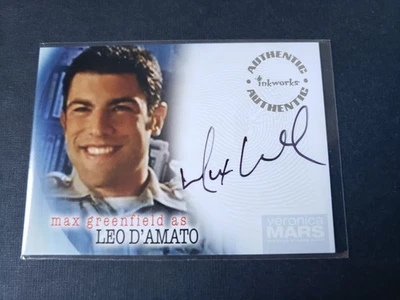 Max Greenfield 2006 inkworks Veronica Mars: Season 1 Autographs #A-9 Leo D'Amato - Image 1 of 4