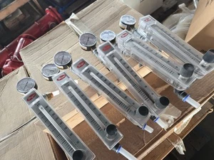 Dwyer RMC-104 SCFH 50-400 T50AD Air Flowmeter 15-1/4" - Picture 1 of 4