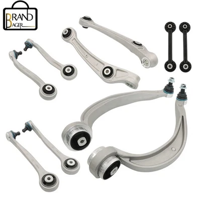 For 2012-16 Audi A4 A5 Quattro 10× Front Lower Upper Control Arms Suspension Kit - Image 1 of 4