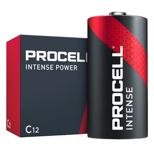 Duracell PX1400 Procell Intense High Drain 1.5V C Alkaline Batteries 12-Pack - Picture 1 of 1
