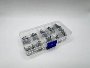 Replacement Metal Batteries Spring Contact Plate Silver AA AAA Battery 50pcs - Picture 1 of 6