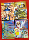 Lot of 4 PC Games LEISURE SUIT LARRY Roller Coaster Tycoon AGE Of MYTHOLOGY Etc