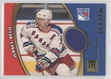 2001-02 Topps Reserve Game-Worn Jerseys Brian Leetch #TR-BL HOF