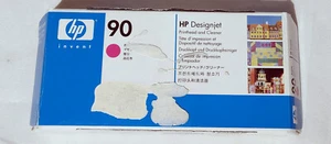 Nettoyeur de tête d'impression magenta HP 90 C5056A OEM scellé d'origine. - Photo 1/5