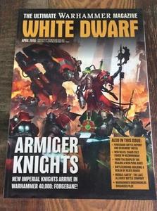Revista WarHammer White Dwarf abril 2018 - Imagen 1 de 5