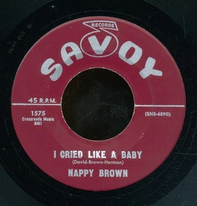 45bs-R&B -SAVOY 1575-Nappy Brown - Picture 1 of 2