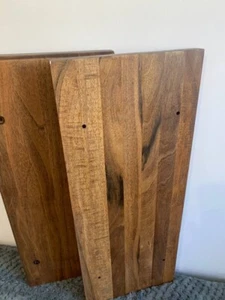 AKAI 747, 635, 636, 646 SIDE PANELS NUT COLOR (1 Pair) (Wood) - Imagen 1 de 10