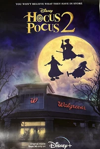 Hocus Pocus 2 Poster Walgreens Exclusive 12”x18” - Picture 1 of 1