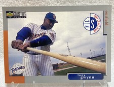 1998 5x7 Collector's Choice San Diego Padres Baseball Card #480 Tony Gwynn