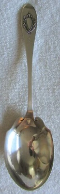 Mount Vernon Lunt Sterling Silver Salad Vegetable Berry Serving Spoon - Image 1 of 2
