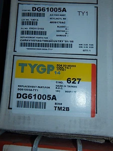 A/C FAN ASSEMBLY CH3110102 4809170AC DG61005A VARIOUS CARAVAN VOYAGER - Bild 1 von 1