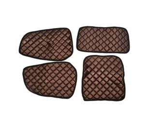 Set Bronzekupfer Türverkleidungen Armaturenbrett Eco-Leder für Scania R/P/G LKW - Bild 1 von 2