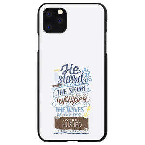 Hard Case Cover for iPhone / Samsung Galaxy Psalm 107:29 - Stilled the Storm - Picture 1 of 38
