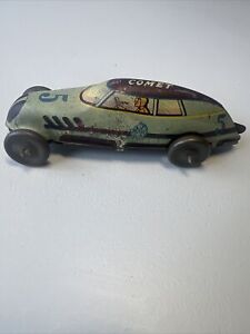 Vintage 1930s Marx Streamline Speedway Tin Litho Race Car Comet Arrow