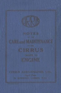 AERONAUTICA GRAN BRETAGNA - Cirrus Mark II Engine 75-80 CV 1929 (eng) MM DVD - Picture 1 of 1