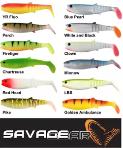 SAVAGE GEAR REAL CANNIBAL 15 CM 33 GR 6" LUCCIO SILURO SHAD SILICONICO 2 PEZZI - Photo 1 sur 5