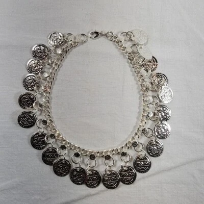 Ankle Bracelet Coins Bellydance ATS Bollywood from India - Image 1 of 2