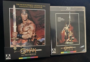 Conan The Barbarian & Conan The Destroyer Blu-Ray Movies (2024) Arrow Releases - Picture 1 of 1
