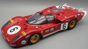 MODELLINO AUTO STATICO TECNOMODEL FERRARI 512S LE MANS 1970 GIUNTI SCALA 1/12 - Foto 1 di 4