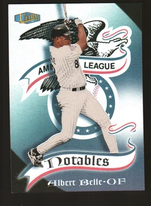 1998 Fleer Ultra Notables #4 N - Albert Belle - Chicago White Sox  98-515 - Picture 1 of 2