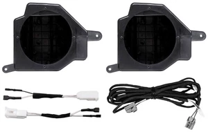 MB QUART JE1-116 Speaker Enclosures for 2020+ Jeep Gladiator/2018+ Wrangler JL - Picture 1 of 9