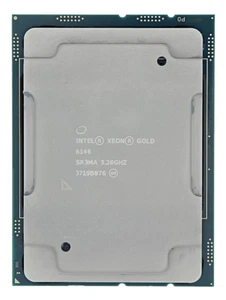 Intel Xeon 12-Core Gold 6146 3,20 GHz Serwer CPU Procesor 24,75MB LGA3647 SR3MA - Zdjęcie 1 z 1