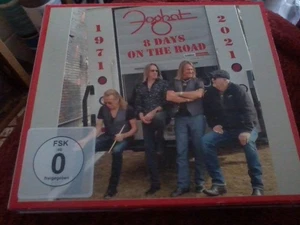 FOGHAT: 8 Days On The Road (Live) 3-disc CD/DVD Digipak POST FREE - Picture 1 of 1